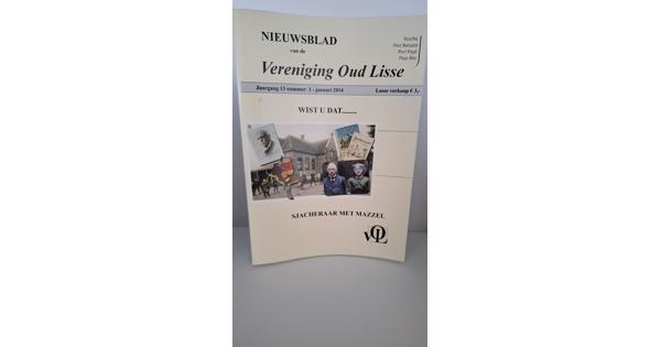 Nieuwblad van de Vereniging Oud Lisse 