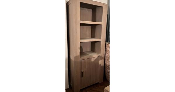 Eikenhouten boekenkast
