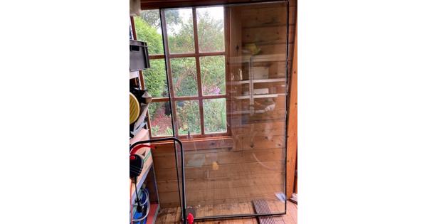 Dubbelzijdige ruit 97 x 184,5