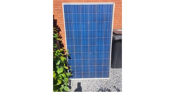 12 zonnepanelen incl toebehoren