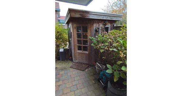 tuinhuisje,schutting