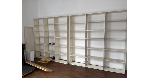 Boekenkasten 226 hoog en 226 breed