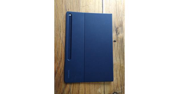 Samsung book cover (zwart) voor Samsung Tab S7+