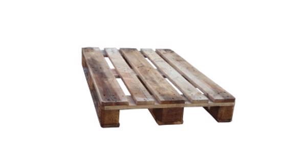 Twee houten pallets 80 x 199 x 14 cm