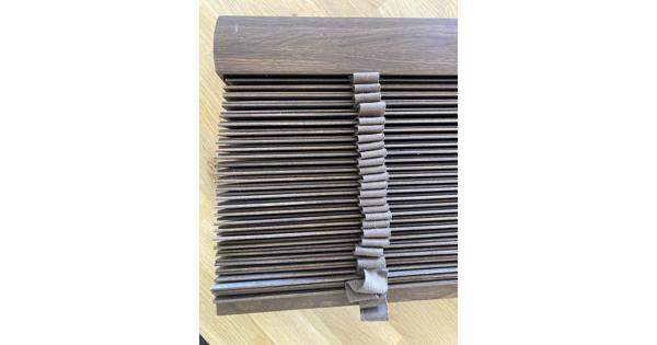 Luxaflex donker hout diverse maten