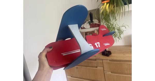 Kinderlamp vliegtuig
