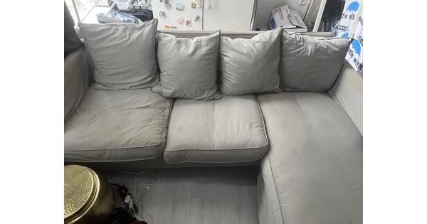 Bank met liggedeelte 