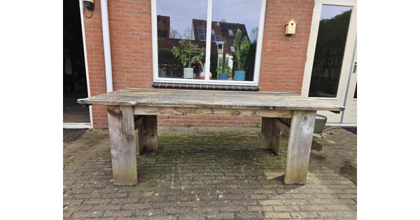 Tuintafel steigerhout