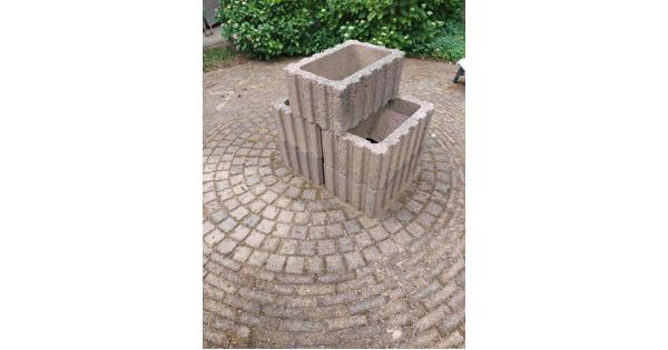 Betonnen plantenbakken