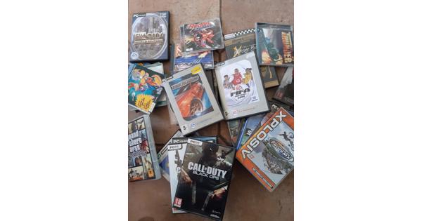 ALLERLEI SPELLEN VOOR COMPUTER,MET EN ZONDER BOEKJE