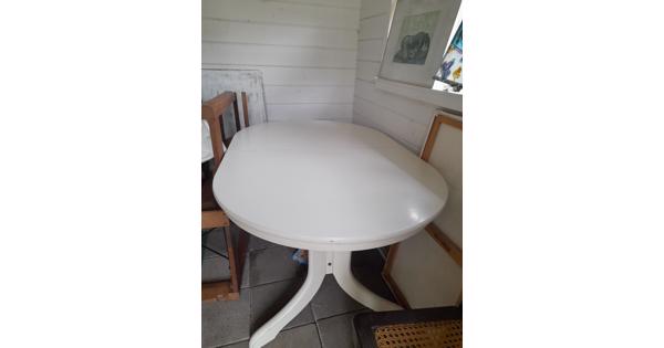 Witte Ikea Eettafel, ovaal