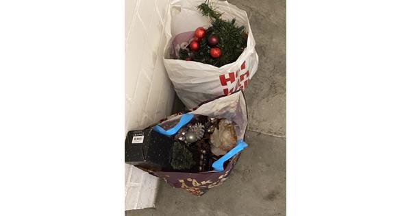 Kerstspullen,alles in één keer meenemen,2 tassen 