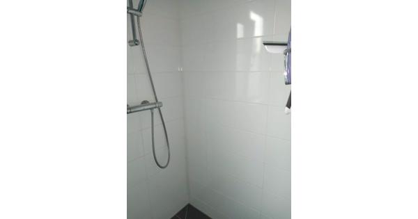 Wandtegels badkamer Wit hoogglans 1 m2 (12st 20x50cm)