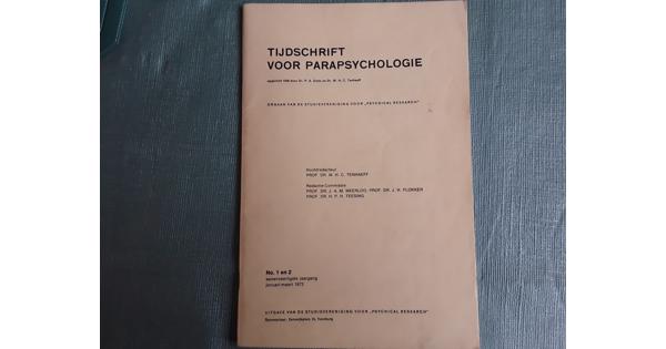 Tijdschrift voor Parapsychologie 