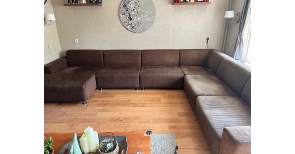 Hoekbank met loungedeel
