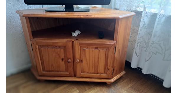 Licht eiken hoek TV-kast