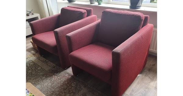 2 heerlijk zittende fauteuils