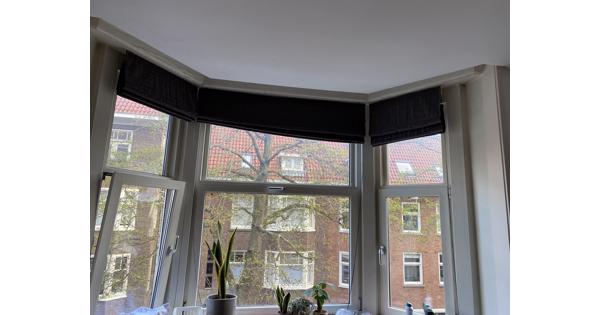 Gordijnen voor in standaard erker 