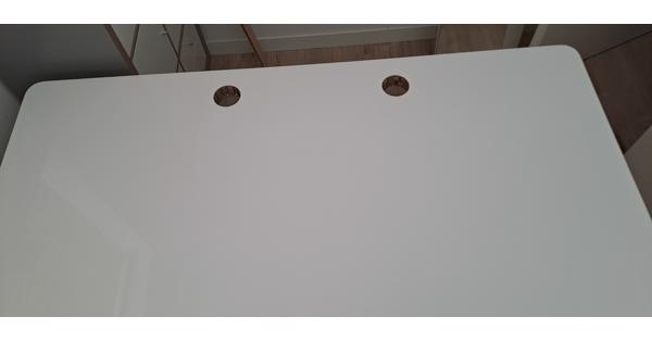 Bureaublad wit 90x160cm