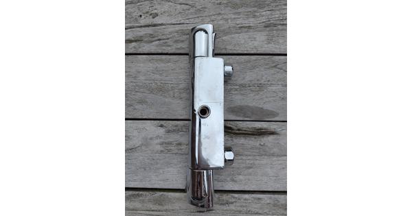 Douche Thermostaatkraan 1 uitloop/aansluiting - 15 cm chroom