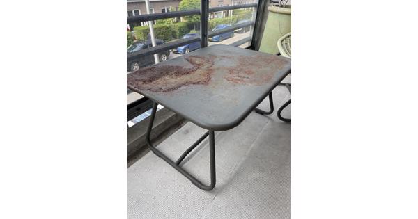 Table Basse Sixties salontafel olijfgroen