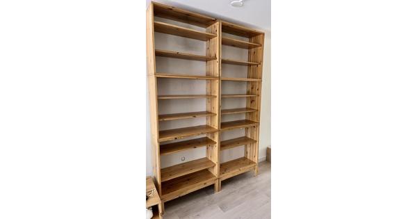 massief grenen boekenkast