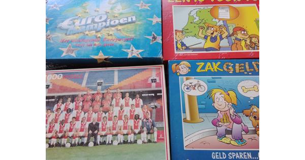 Diverse spellen en puzzel