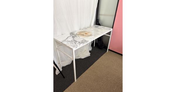 Echt marmeren tafel (wit) perfect als siertafel