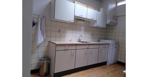 Oude Bruynzeel keukenblok + bovenkastjes