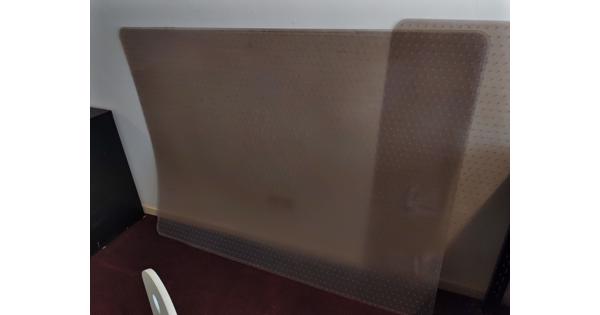 Kunststof mat voor bureaustoel