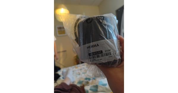 Hemma lampje van Ikea
