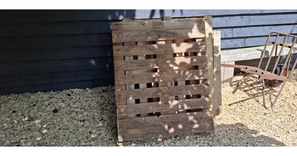 5 houten pallets vurenhout