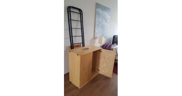 Beukenfineer IKEA kast, deurtjes en planken