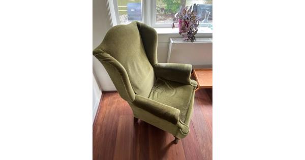 Groene fauteuil