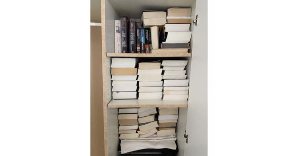 6 verhuisdozen met boeken 