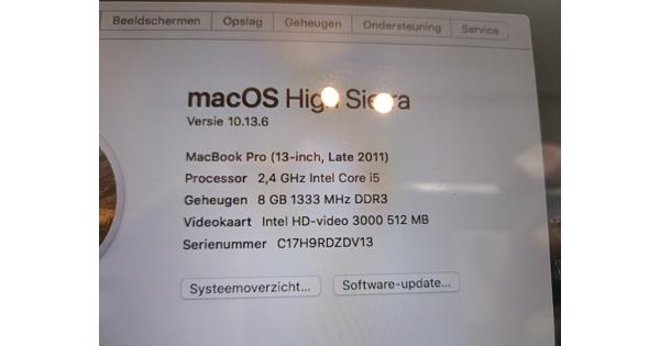 Oude MacBook Pro (na 2011)