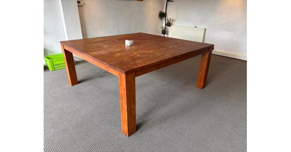 Mooie teakhouten tafel 160x160