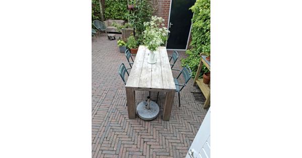 Tuintafel 200 x 80 x 80