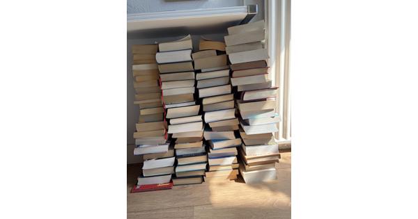 Ongeveer 70 boeken, alles in 1x mee