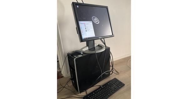 Oude desktop pc mint Linux Mint