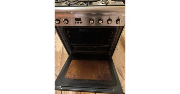 Smeg fornuis 60cm gas kookplaat met electrische oven