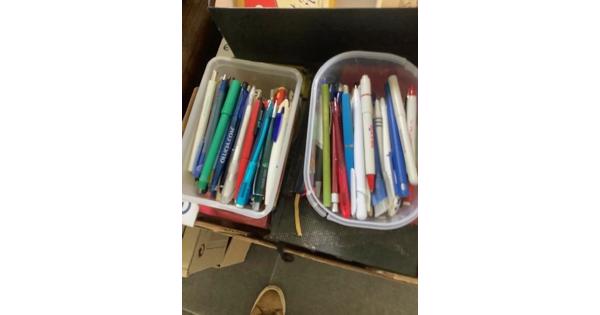 150 gebruikte balpennen voor verzamelaar
