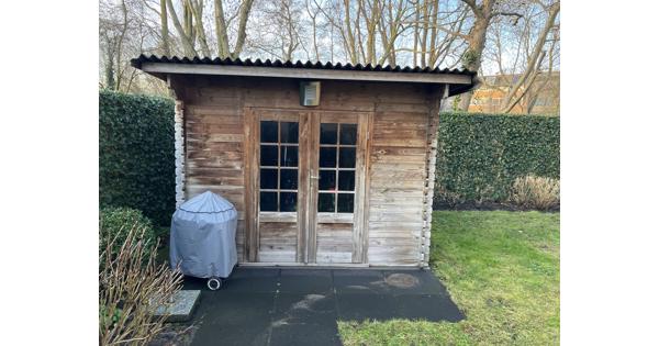  Blokhut Zeist - 3x3 meter - Zelf demonteren