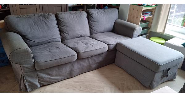 3-zitsbank Ikea Ektorp grijs