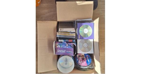 allerlei lege vc's en dvd's