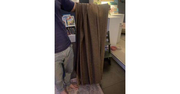 Lange gordijnen 270cm lang en ruim 5 meter breed