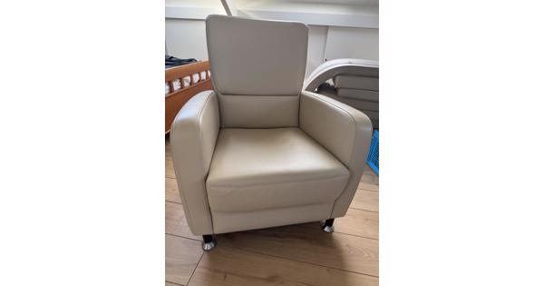 Leren fauteuil 