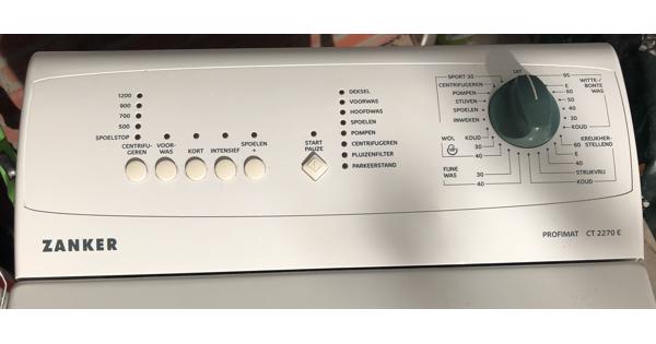 Wasmachine Bovenlader