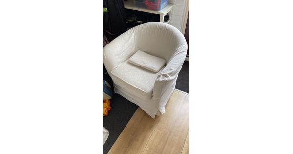 Fauteuil - gebroken wit