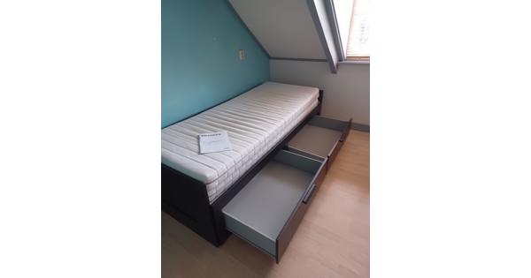 2 persoonsbed uitschuifbaar 2 x 80 x 200